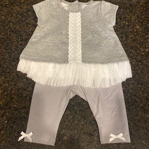 Pippa and Julie 3-6 month outfit set